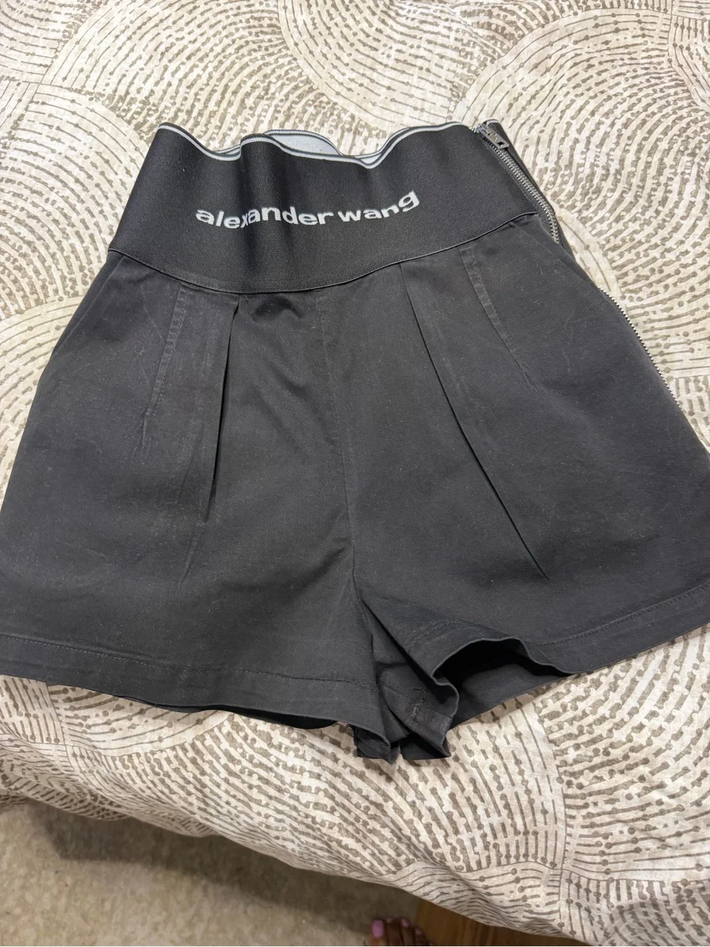 Alexander Wang Black Women's Shorts Bermudas